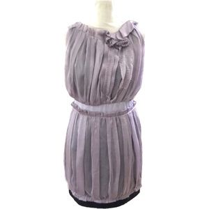 McGinn dress | 6 | mauve, black, gray